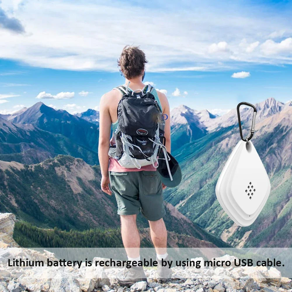 Electronic Mosquito Repeller Ultrasonic Killer safe for child pet Portable Pest Insect Fly Mouse Summer Camping Hiking Kitchen view 5