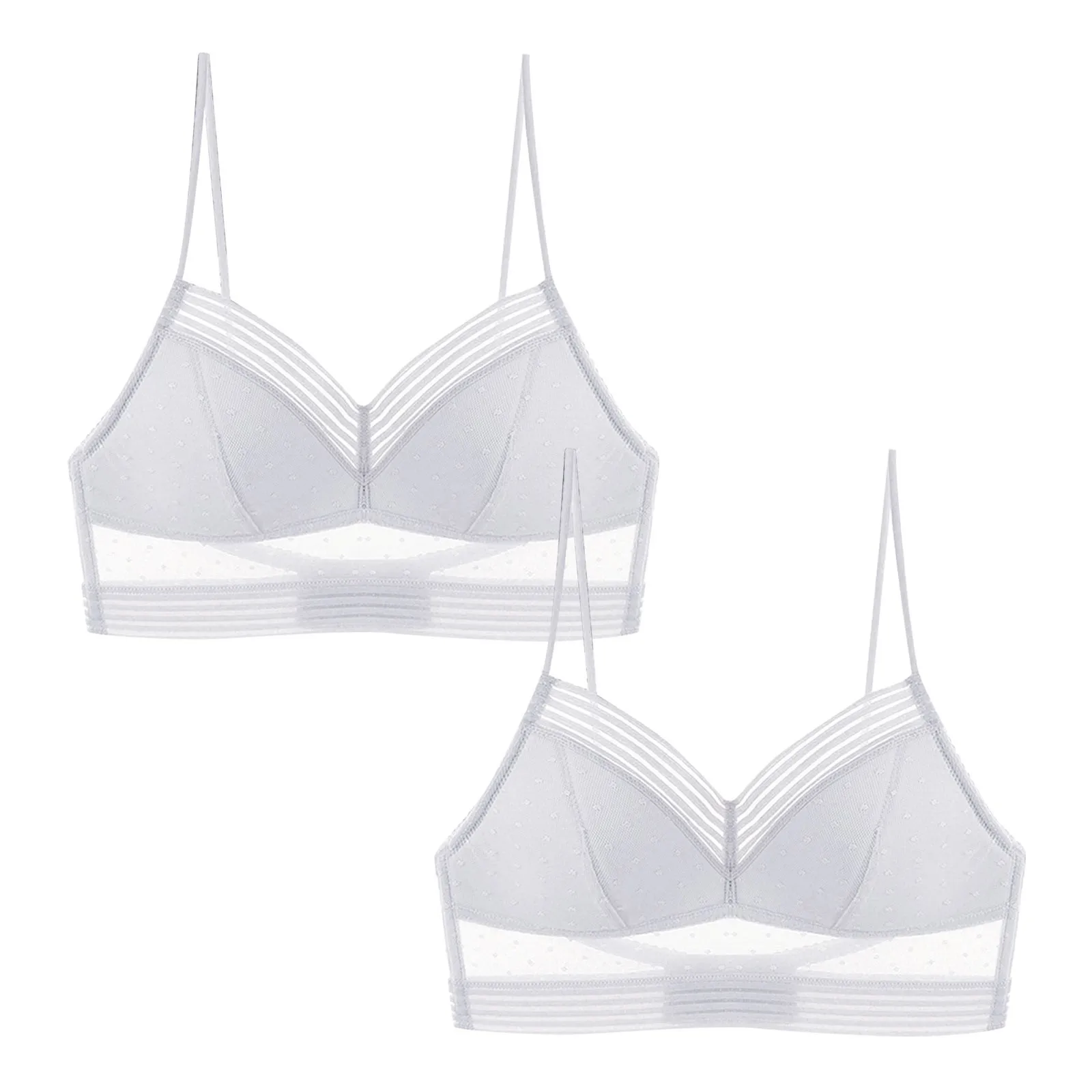 Soutien-gorge en forme de U pour femmes, couleurs mélangées, sans anneau d'acier, lingerie française, sexy, grand, dos nu, beau dos, ultra fin, sans bretelles, 2 pièces