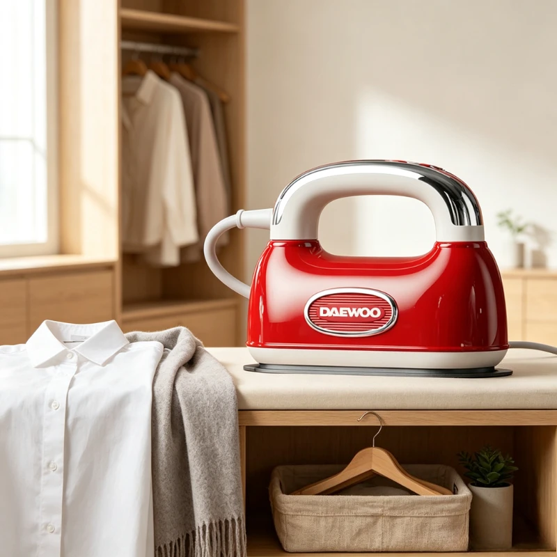 Handheld Steam Iron Ceramic Titanium Soleplate Portable Garment Steamer for Clothes Home Travel Business Trip Use 핸디형 스팀다리미