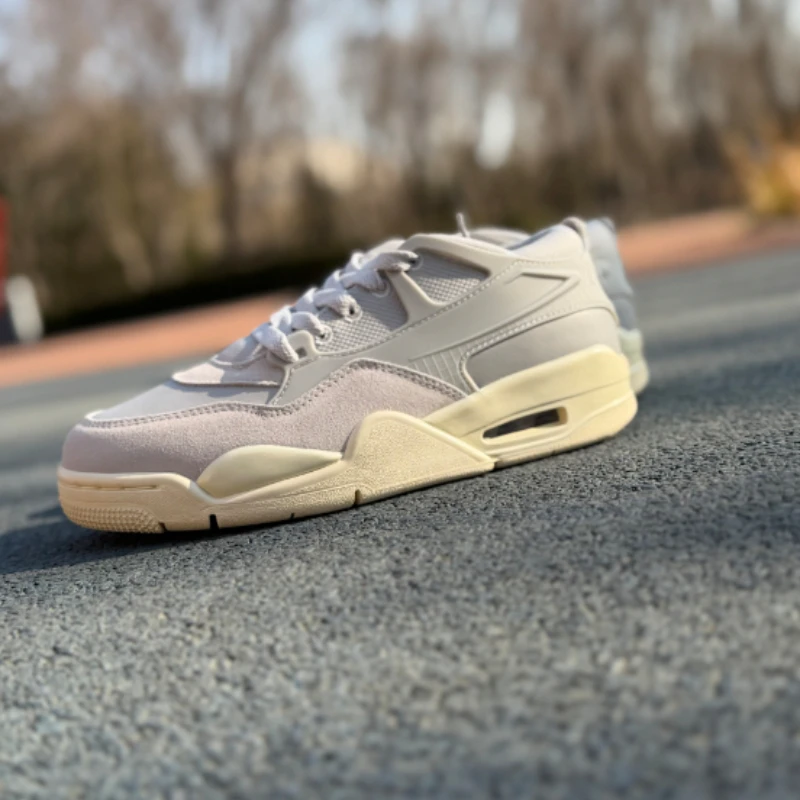 Nike Jordan Grey Sail Women's Lightweight Wear-resistant Comfortable Cushioning Training Outdoor Running Shoes FQ7940-001