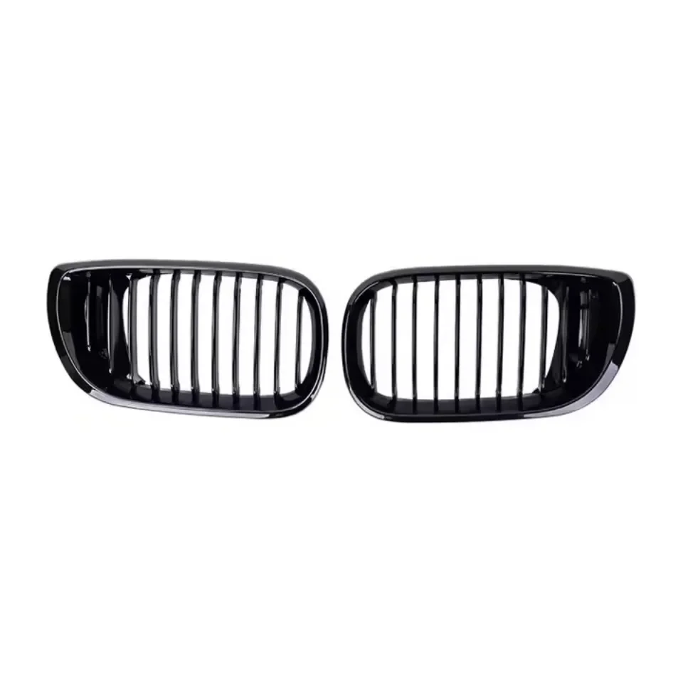 XVIP Gloss Single Line Style Front Nieren-Renngitter für BMW 3er E46 325i 4-Türer 2002–2004 obere Grills im Diamanten-Stil – Detail 5