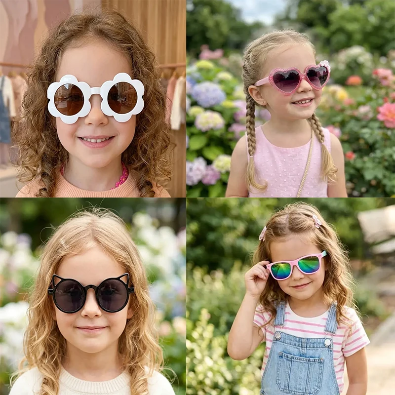 1/4/8Pcs Boy Girl Cute Bear Fr - Kids Outdoor Frame recension och pris
