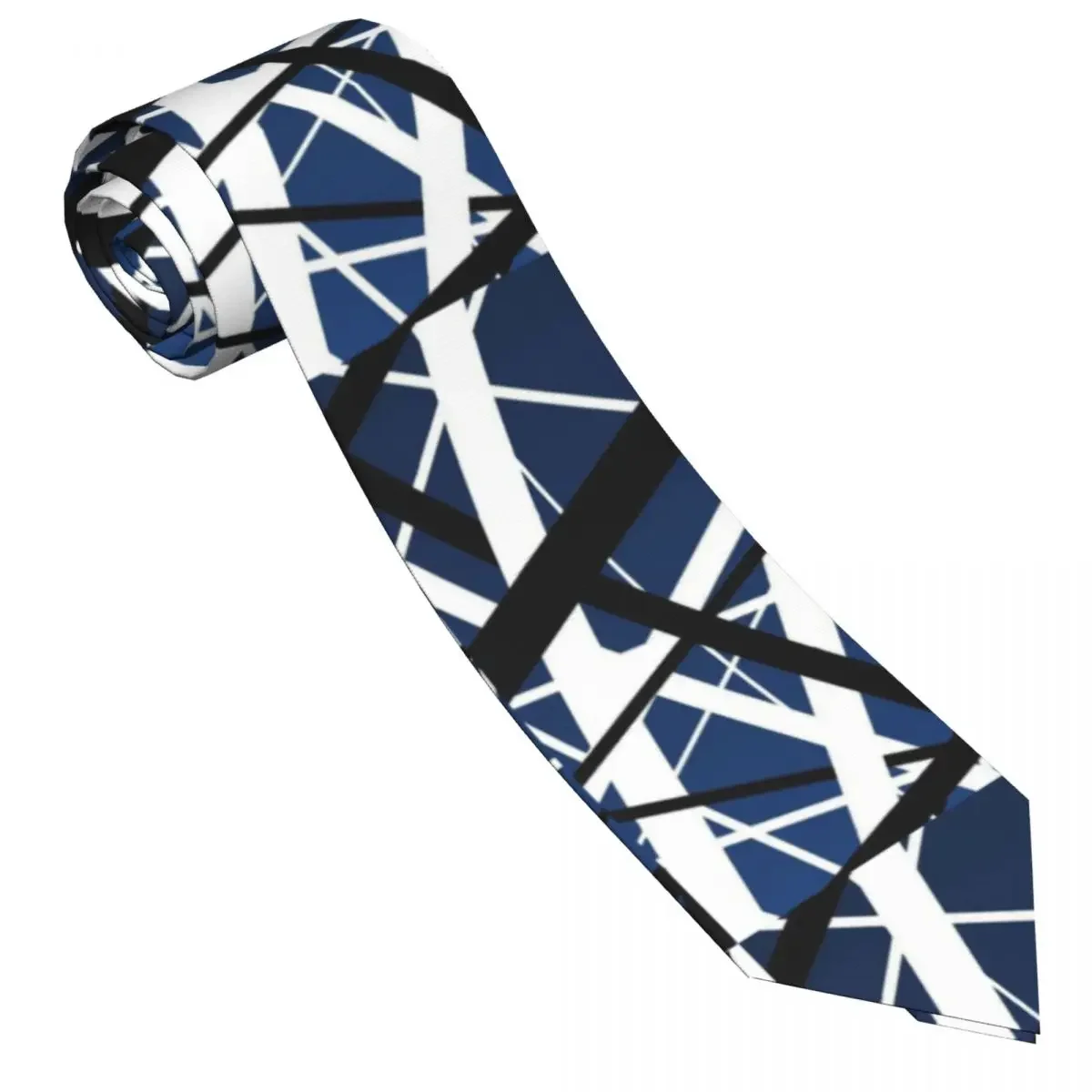 

Men's Tie Blue Halen Graphic Neck Ties Funny Retro Casual Collar Tie Custom Leisure High Quality Necktie Accessories