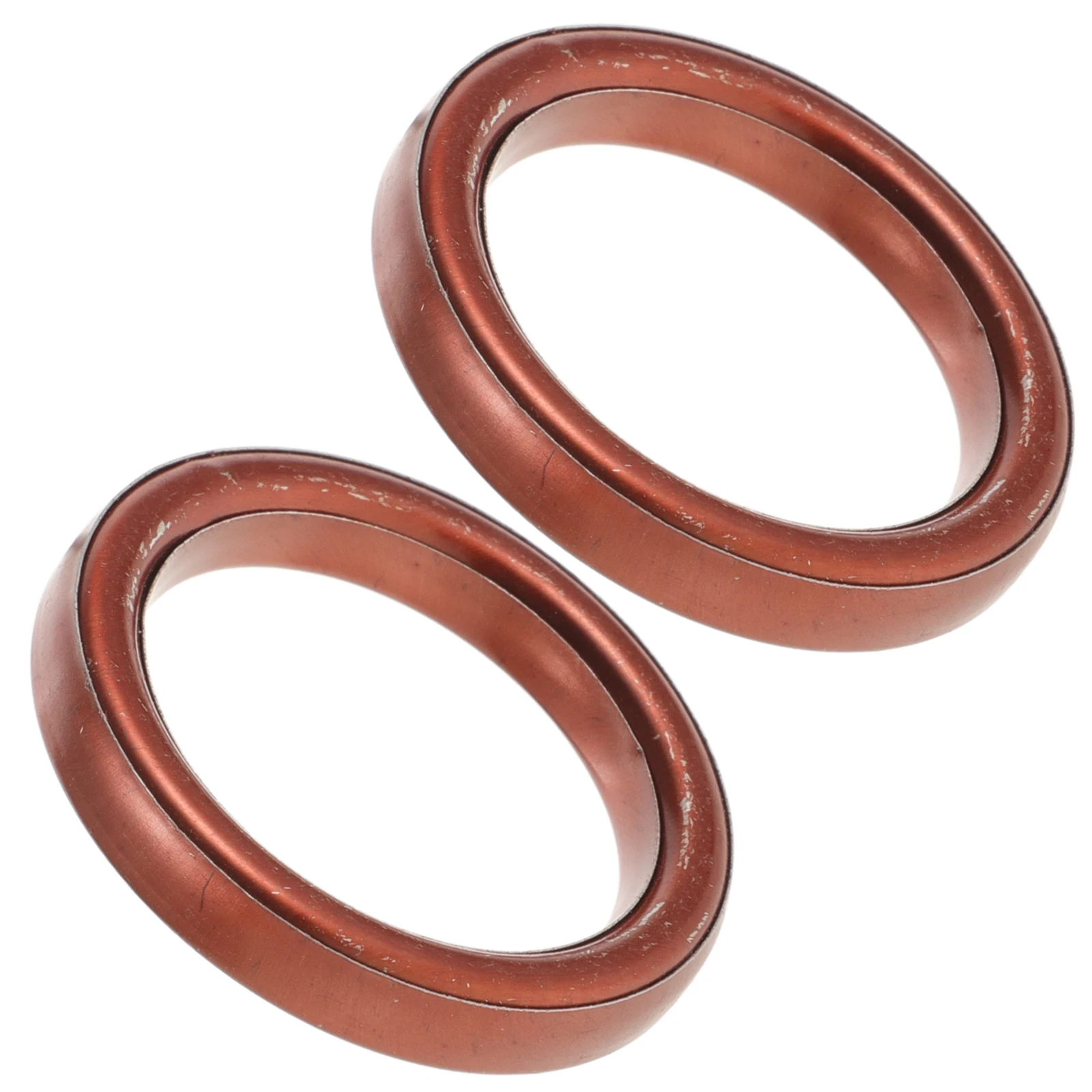 

2pcs Exhaust Gasket Replacement For 125Cc 110Cc 50Cc Off-Road Motorcycles Copper Exhaust Pipe Washer Sturdy Durable Flange
