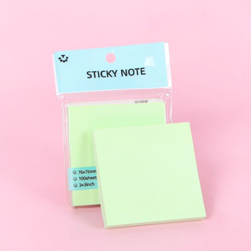 Adhesive Memo Notes Colorful Stationery Pads Removable Page Flags For School Office Study Productivity Planning