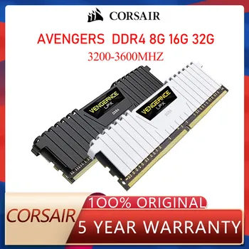 Memoria RAM Corsair DDR4 para Ordenador de Escritorio Revenge 16GB 8GB 3200MHz 3600MHz DIMM PC4 Memoria para Juegos Compatible con Placa Base XMP2.0 1
