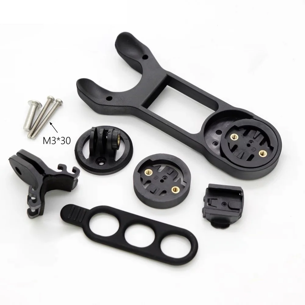

Aluminium Bike Computer Mount for H11/H36 Road Biking Compatible with For Garmin For Bryton For Cateye Devices