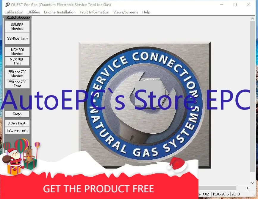 AutoEPC Quantum Electronic Service Tool QUEST for Gas 2.1