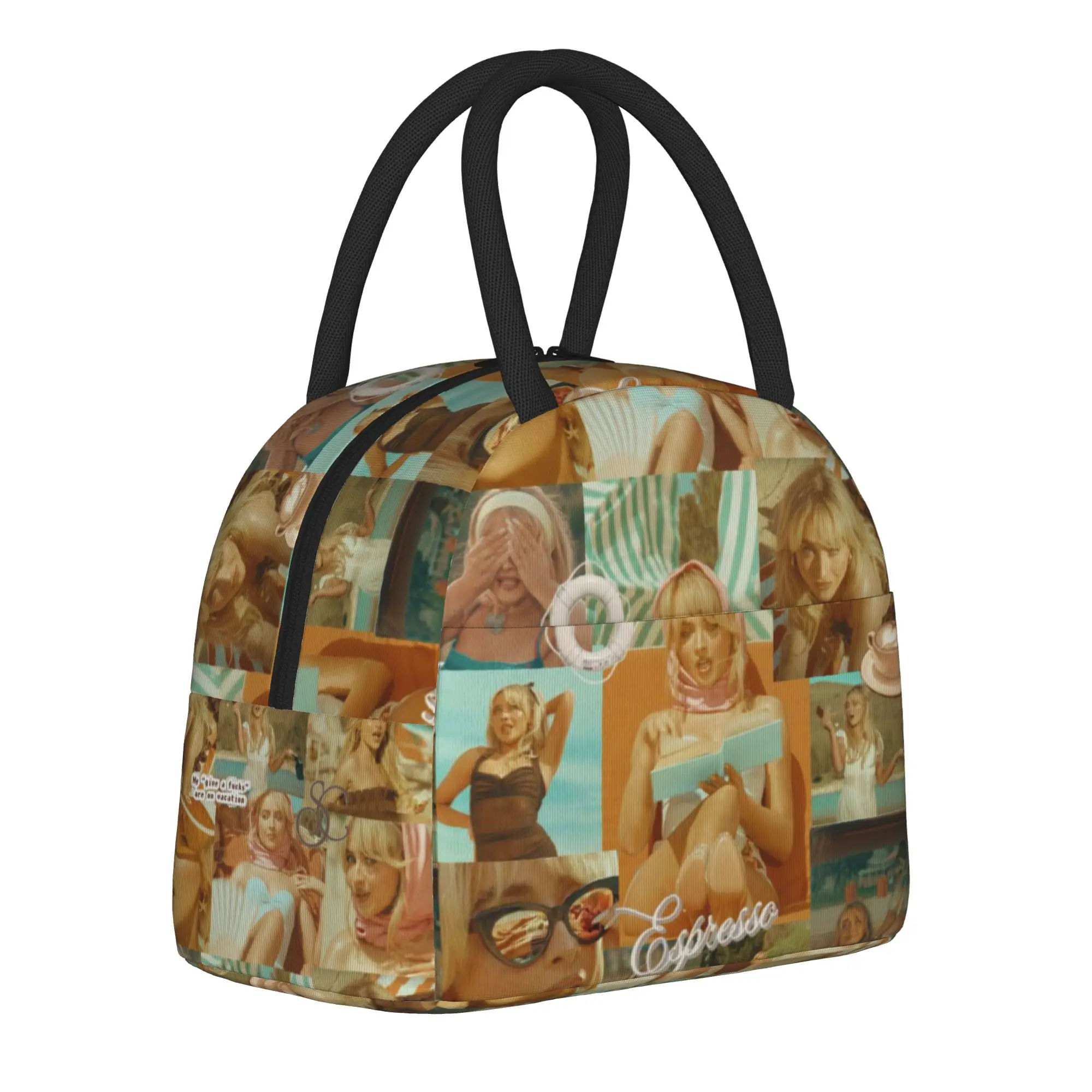 Sabrina Carpenter Thermal Insulated Lunch Bags for Work  Portable Food Container Bags Men Women Thermal Cooler Lunch Boxes