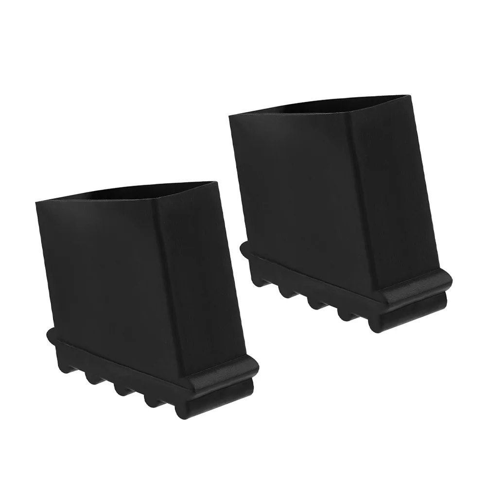 2pcs Anti-Slip Rubber Feet Replacement Step Ladder Safety Covers Non-Slip Pads For Outdoor Work Wear-Resistant Insulated Ladder
