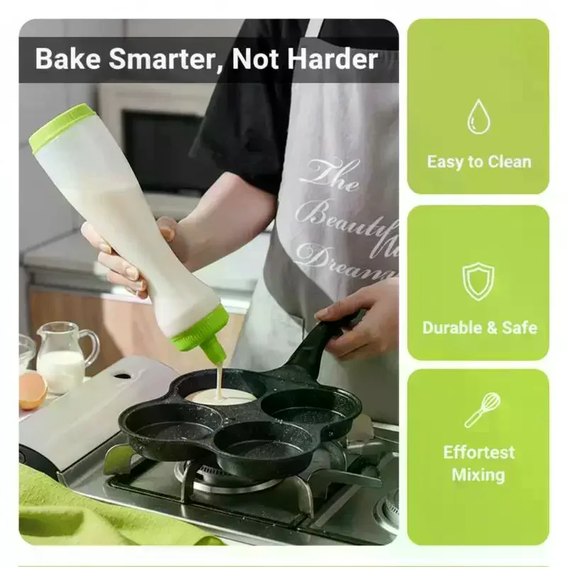 Pancake Dispenser For Pancakes Hand-cranked Batter Dispenser Batter For Cupcake Pancake Crepe