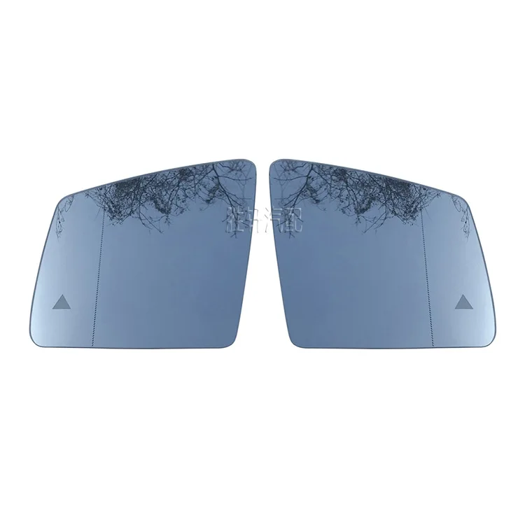 

For Mercedes W164 GL W166 M R GLE GLS blind spot assist lenses, reverse rearview mirror glass