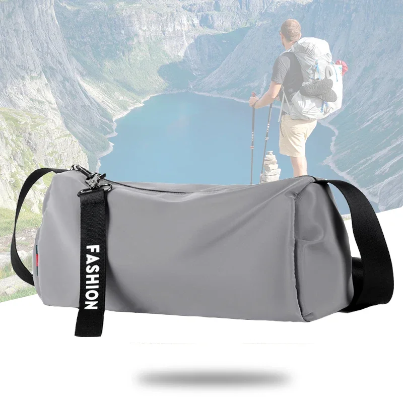 

Мужские спортивные сумки через плечо для фитнеса и пешего туризма, сумка для хранения для путешествий, спортивная сумка для занятий спортом, спортивный рюкзак на плечо