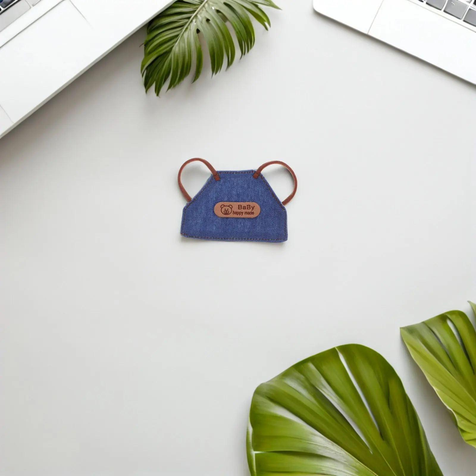 

Набор из 4 мини-фартуков для кукол 10 см: милые джинсовые фартуши в стиле каваи для игр и декора