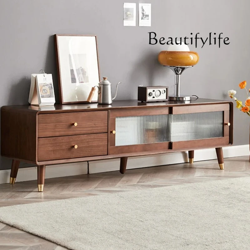 

Storage Normal Brown Tv Stand Dark Brown Design Minimalist Modern Tv Cabinet Living Room Nordic Mueble Televison Furniture Home