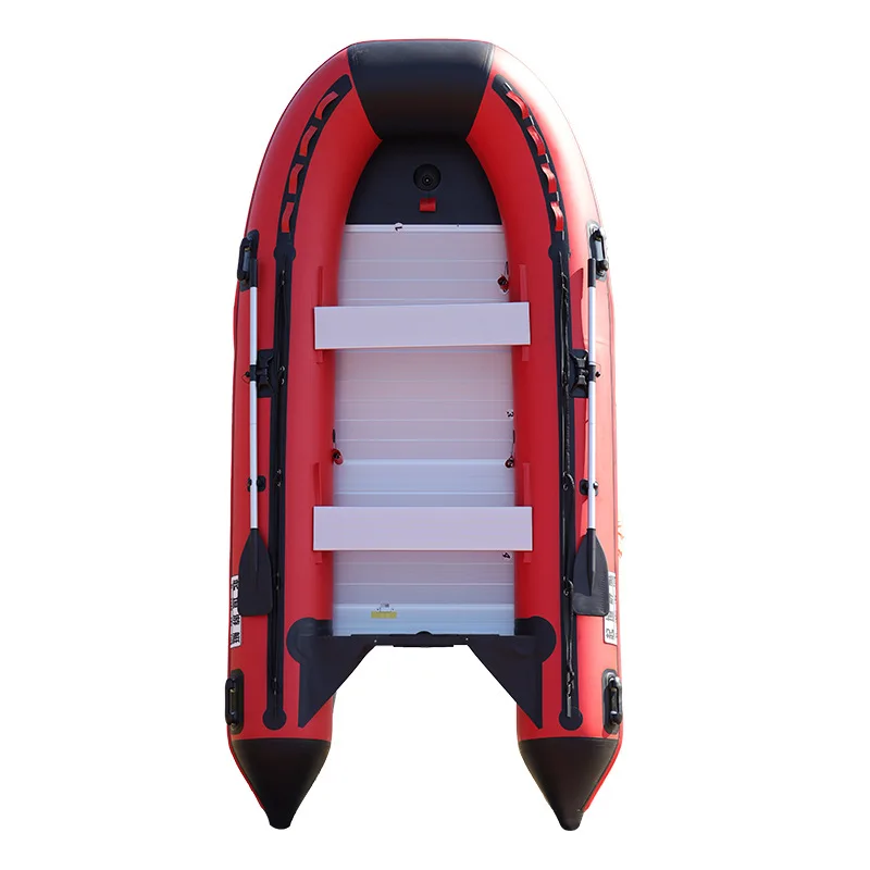 Assault boat aluminum alloy bottom thickened wear-resistant fishing boat hard bottom electric kayak inflatable boat