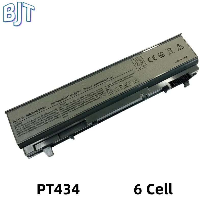 

New 6Cell PT434 Laptop Battery for Dell Precision M2400 M4400 M4500 M6400 M6500 Latitude E6410 E6510 E6400 E6500 NM631 U844G