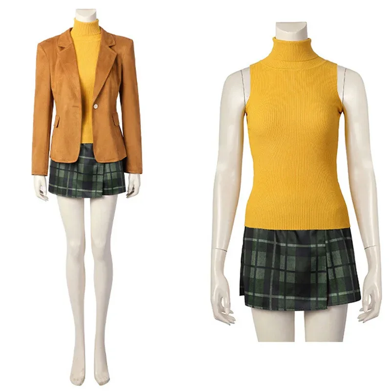 CyAshley Косплей Костюм Парик Обувь Эшли Пальто Юбка Жилет Шарф Брошь Полный комплект Женский наряд Хэллоуин Карнавальная праздничная одежда