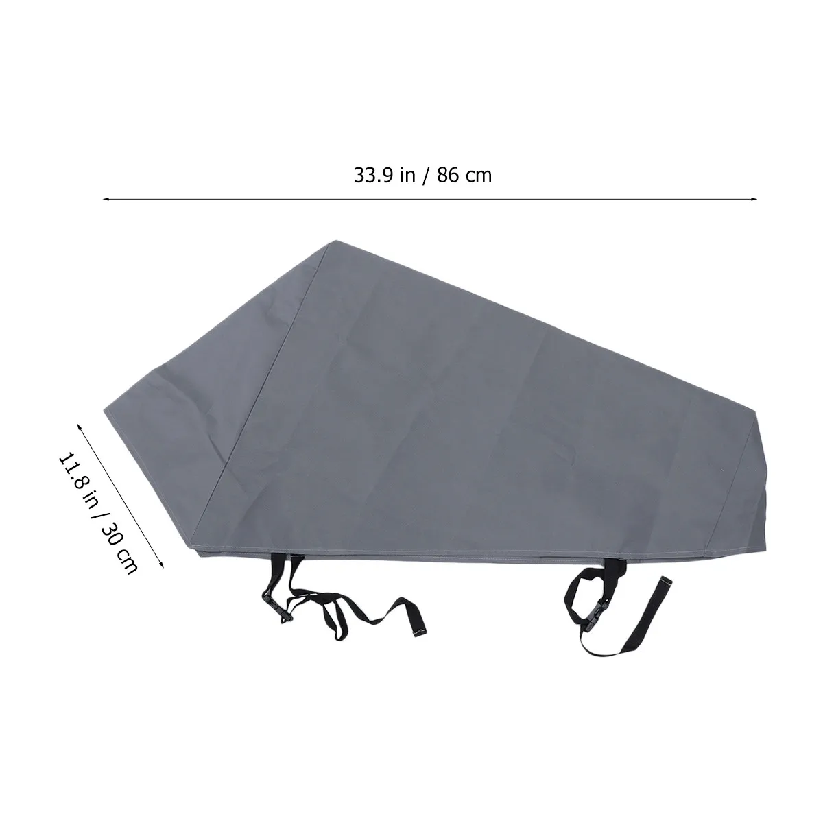 Universal Trailer Hitch Cover Waterproof Breathable Non Woven Fabric Protective Cover Fits Most Trailers Caravans 86x66x30cm