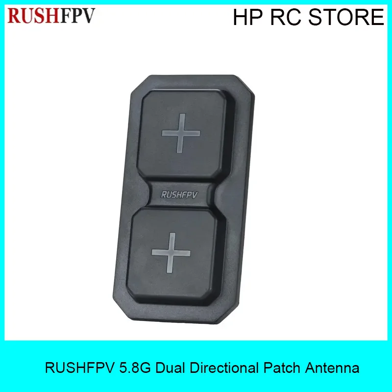 RUSHFPV 5.8G Dual Directional Patch Antenna RHCP High Gain Signal Receiving for RC FPV Drone Multirotor Aircraft DIY Spare Parts