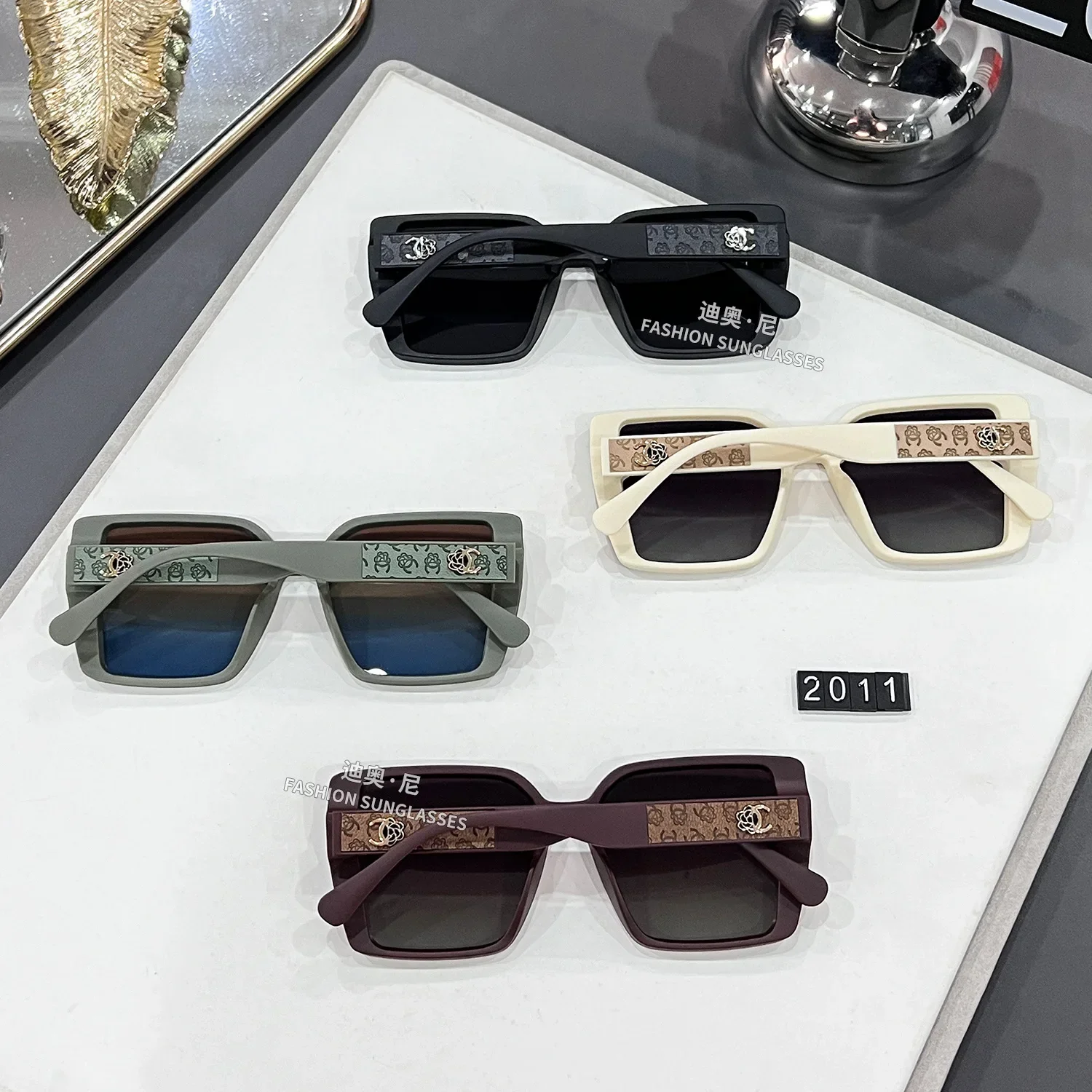 2025 New Fashion Polarized Square Sunglasses Women Brand Design Oversized Sun Glasses Ladies Luxury Eyewears Oculos De Sol UV400 image 6