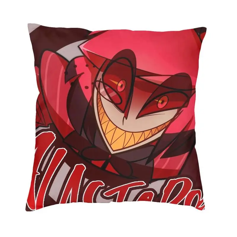 

Helluva Boss Cartoon Animation Tv Movie Square Pillow Case Home Decorative Cushion Cover Throw Pillow Car Double-sided Printing