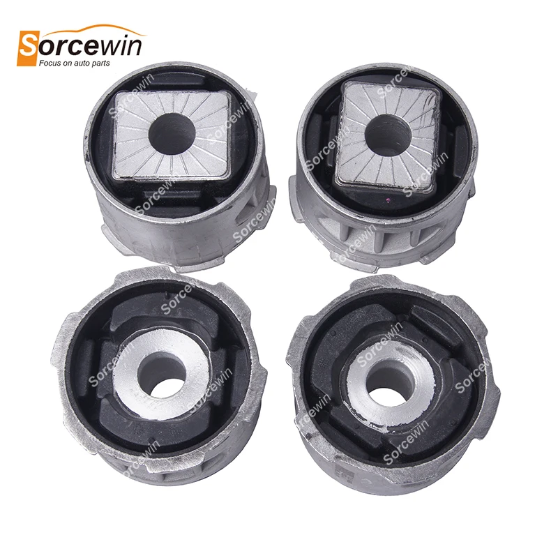 4Pcs For Audi Q5 Q7 PORSCHE	CAYENNE 92A 9PA VW TOUAREG 7P5 PHAETON Front Subframe Bushing Carrier Suspension Mount 7L0499035A