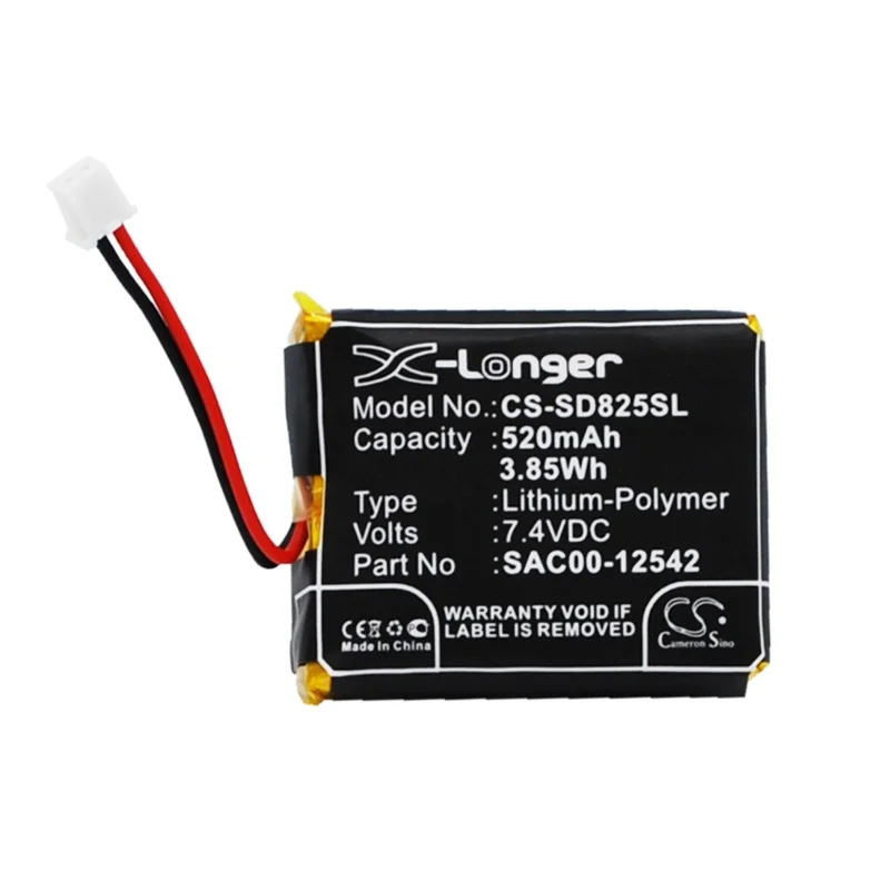 520mAh Dog Collar Battery SAC00-12542 for SportDog D-1875, SAC00-13794, SD-1825, SD-3225, ST-101SA , ST-101SH