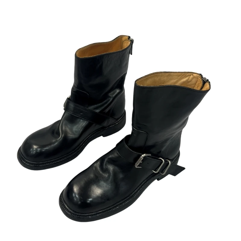 Lightweight Winter Boots – Easy Walking, Warm, and Travel-Friendly Red Leather Boots – Bold, Trendy, and Fashionable Look AK0214