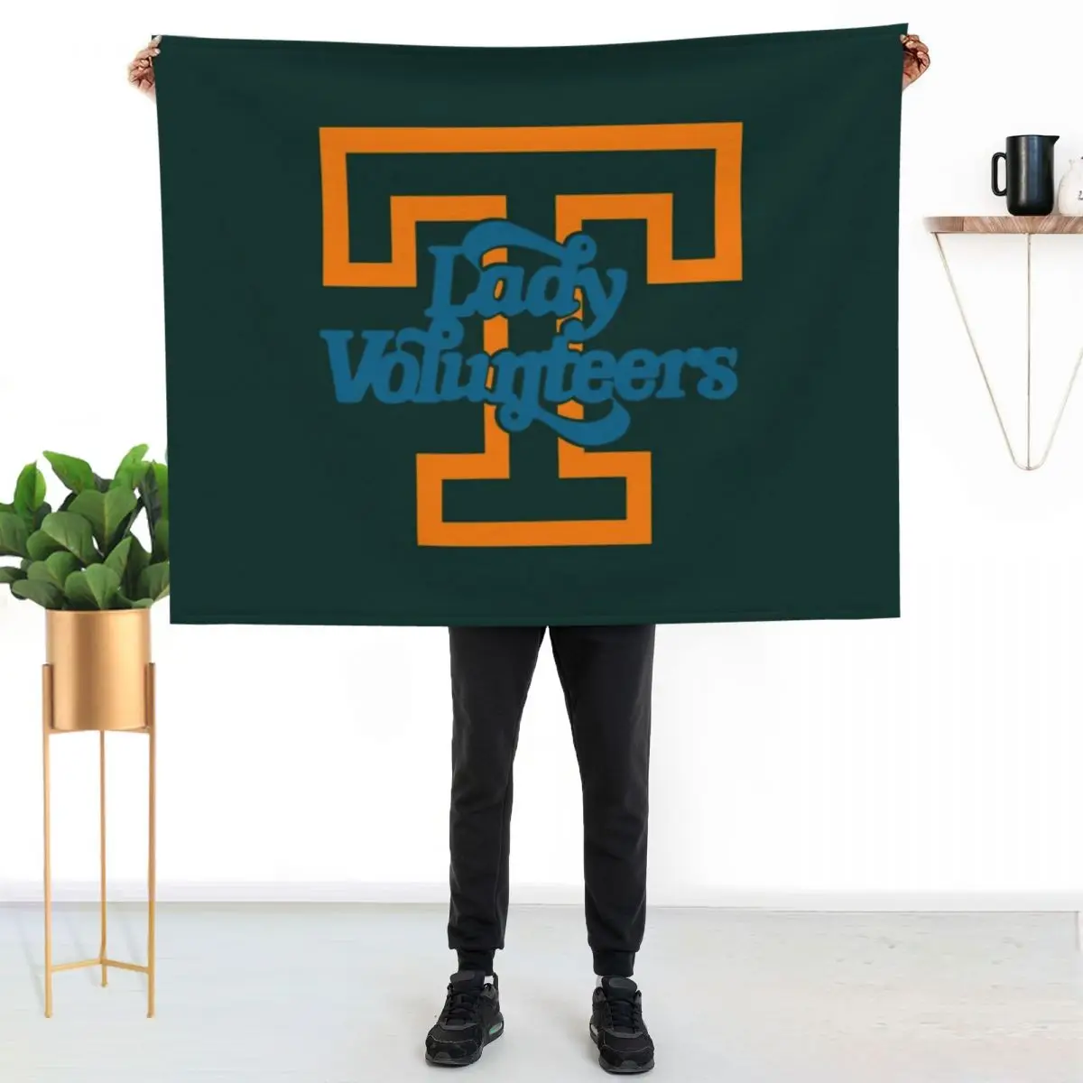 University Of Tenessee Lady Volunteers 17 Throw Blanket Soft Plush Blanket as Housewarming Gift
