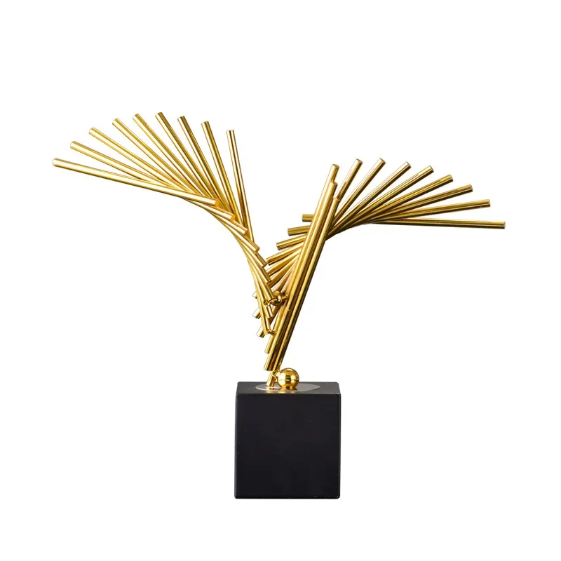 

American creative indoor soft decoration, office desktop, living room entrance, TV wine cabinet, home furnishing creative