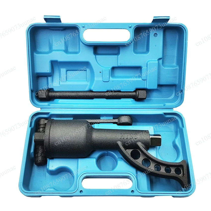 Boosting wrench, labor-saving wrench, tire screw disassembly tool, torque amplifier