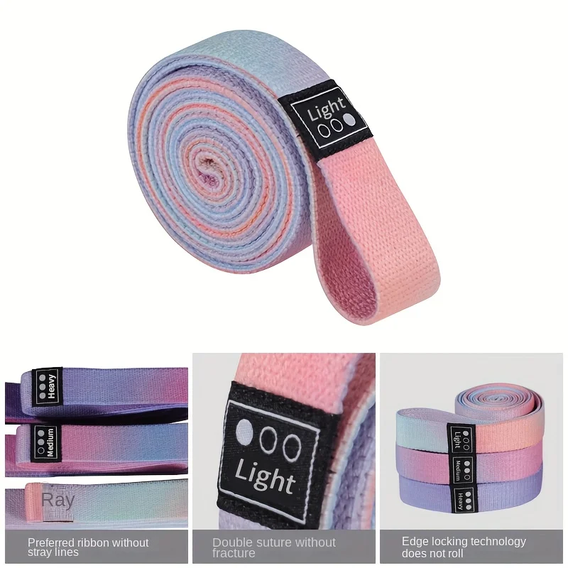 Elastic Resistance Bands for Fitness, Hip Circle Elastic Bands, Yoga Fitness Resistance Bands, Gym Training Tools, Suitable for Hip and Leg Shaping