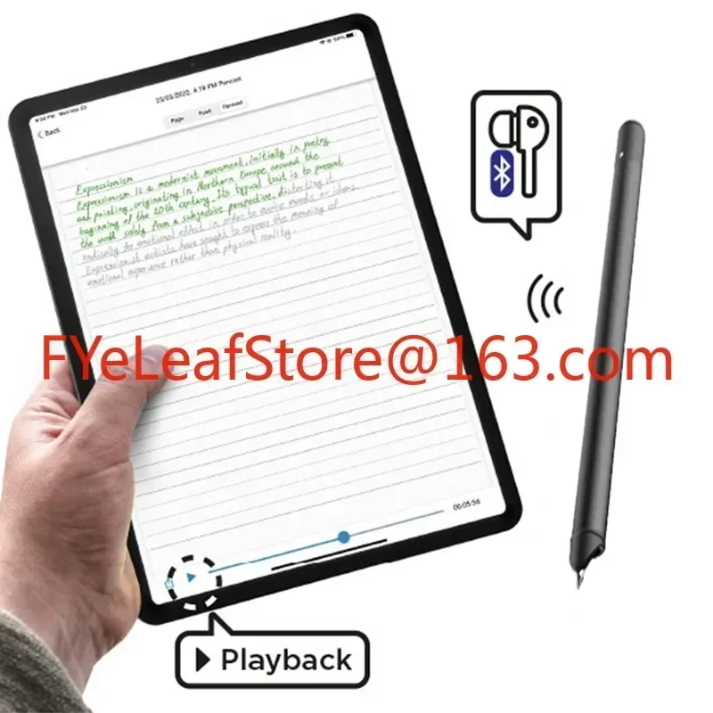 

Digital Handwriting Note Book Sync Diary Smart Writing Set Cloud A5 Notebook With Active Stylus Pen with App