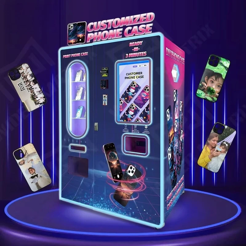 تخصيص تقنية الأشعة فوق البنفسج - مراجعة Phone Cases Vending Machine وسعره