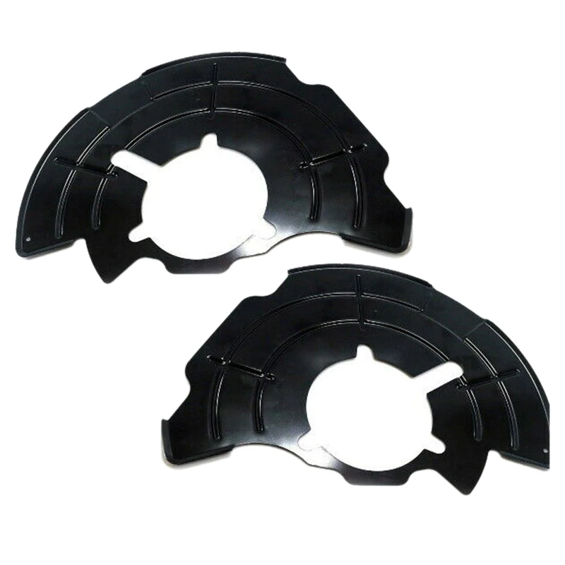 2X Front Brake Anchor Plate Front Splash Plate Suitabl for Jeep Commander Grand Cherokee 52090432AC 52090433AC