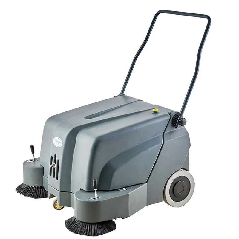 Cleanvac With Big Capacity With Water Spray Function Avoid Raise Dust Electric Floor Sweeper