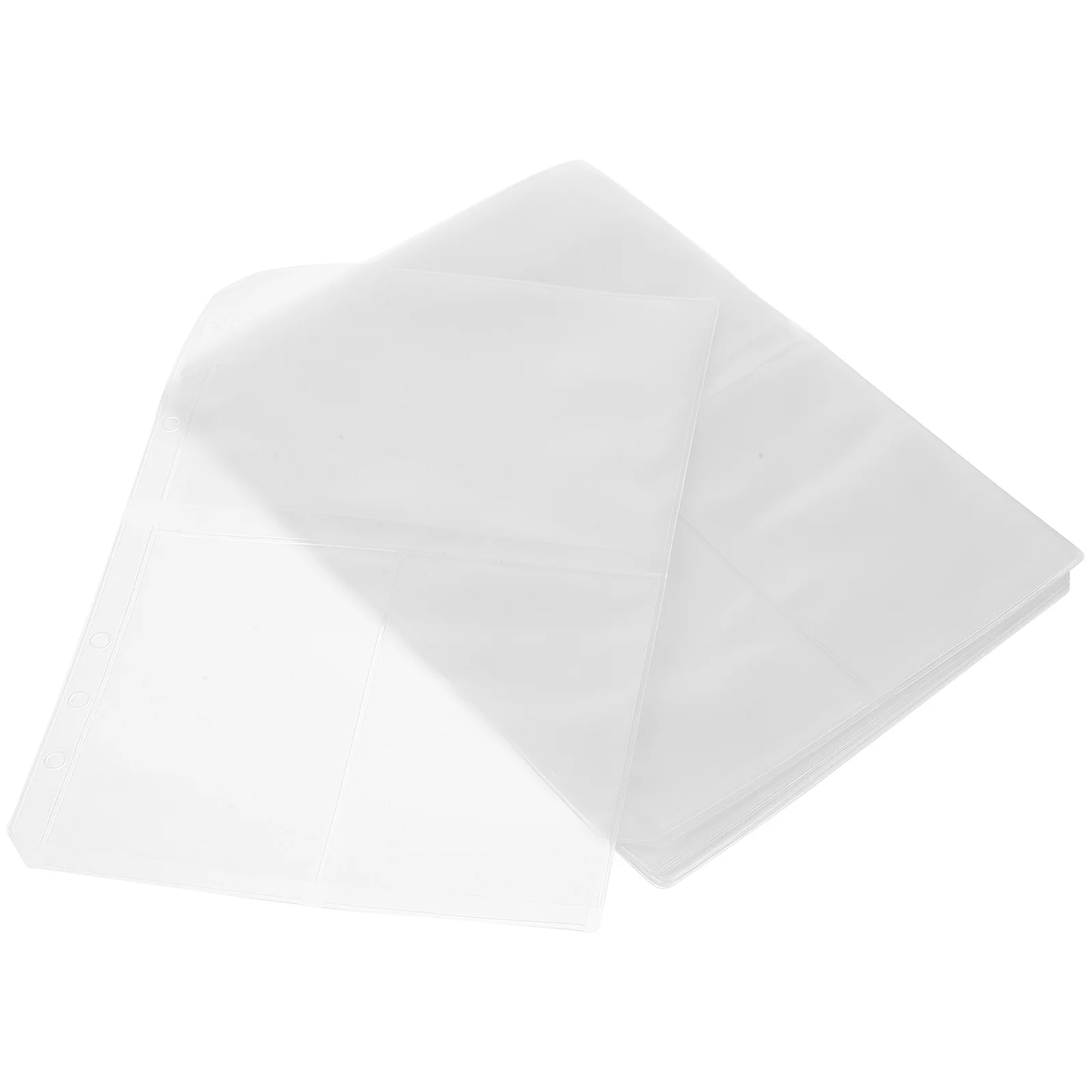 

15 Pcs Loose-leaf Notebook Storage Bag Documents Bags A5 Binder Accessories Pockets Clear File Folder Waterproof Holder