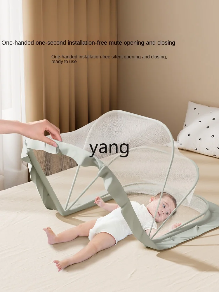 CX Baby Mosquito Net Cover Newborn Baby Bed Baby Anti-Mosquito Net Folding Mongolian Bag