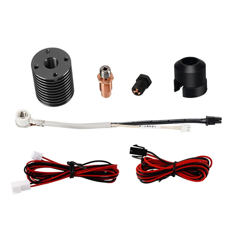 

Новый! !Для Voron 0,1/0,2/2,4 Hot End V6 Hotend V6 Биметаллическая печатающая головка с подогревом горла для замены 3D-принтера Prusa
