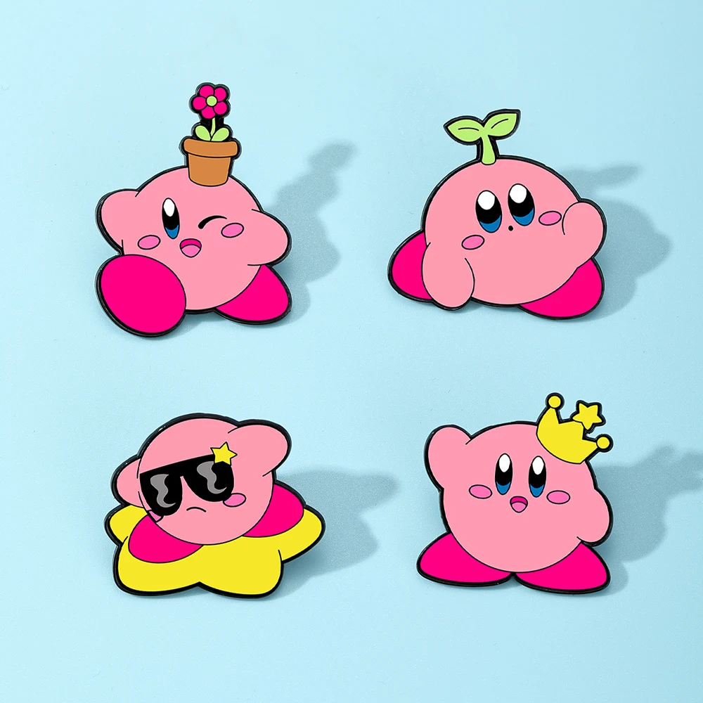 Zestaw emaliowanych przypinek – Model Kit Kirby recenzja i cena