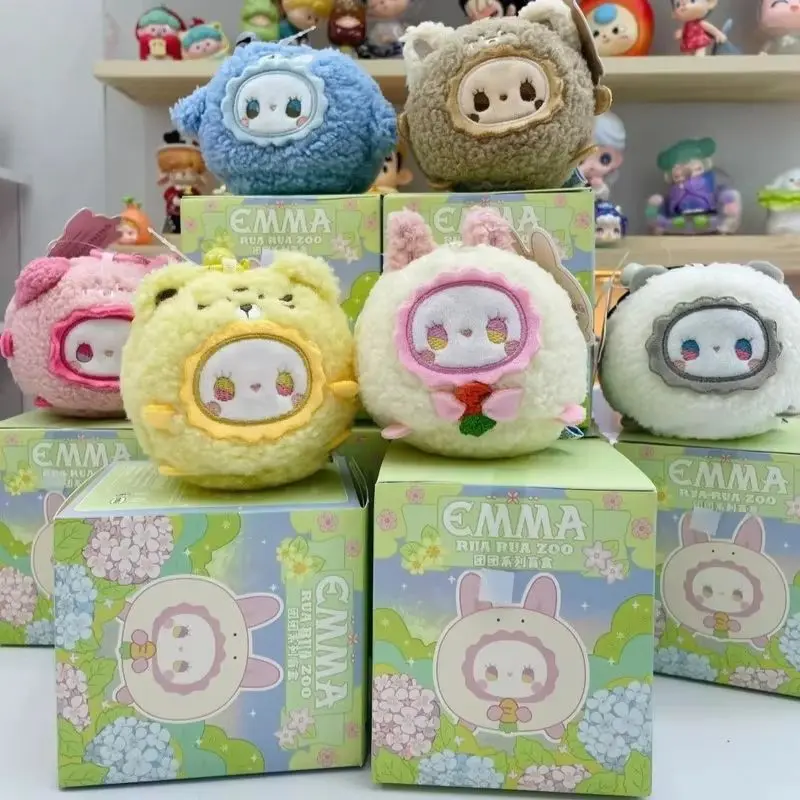 

Emma Secret Realm Forest Rua Rua Zoo Doll Blind Box Kawaii Backpack Pendant Creative Toy Decoration Mystery Fun Gift