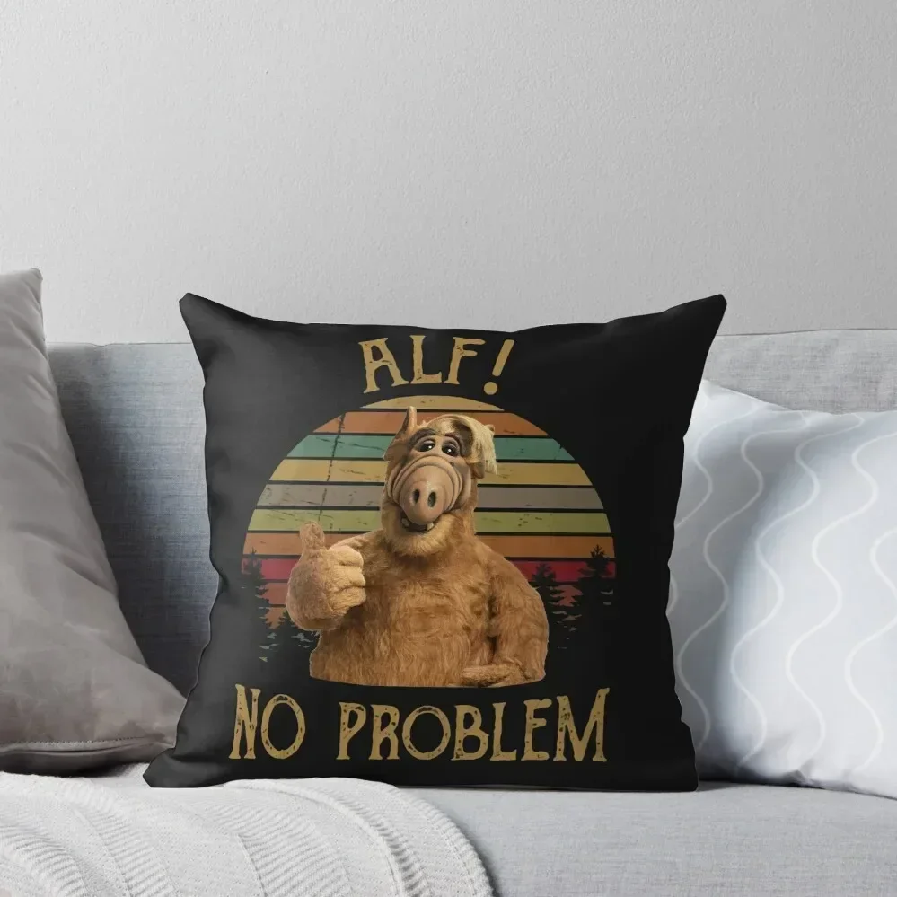 Alf Alien no Problem Vintage Throw Pillow Sofa Cushion Cover ornamental pillows pillow