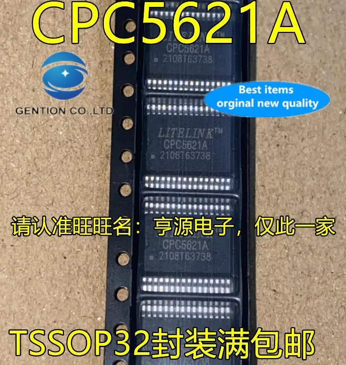 10 stücke 100% orginal neue auf lager CPC5621A TSSOP32 fuß patch telefon line interface IC CPC5621A