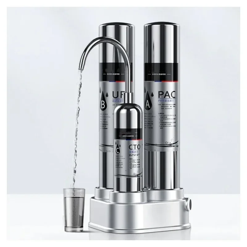 

Kitchen Table Water Filter 304 Stainless Steel Ultrafiltration Water Purifier Direct Drinking