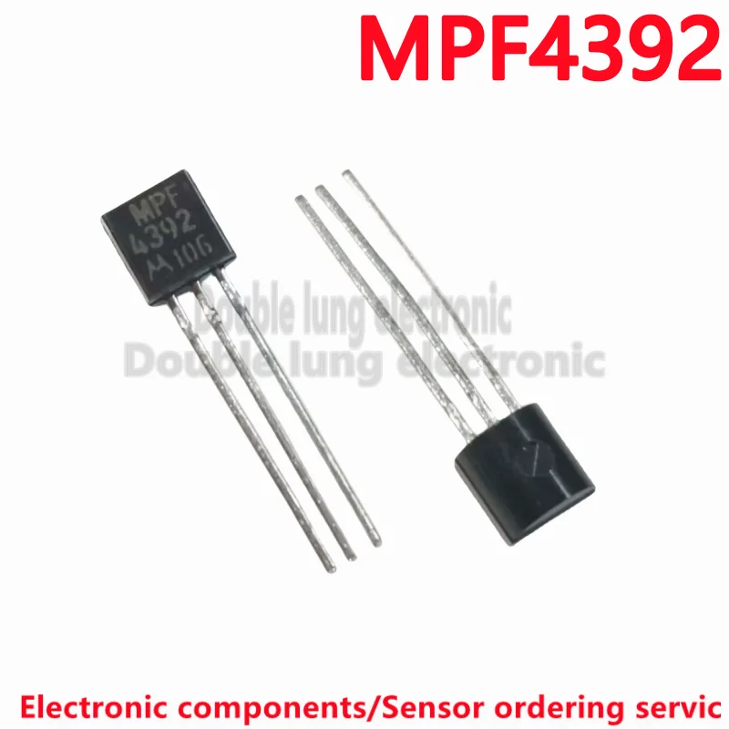 100PCS/LOT Original MPF4392 TO92 30V, N-CHANNEL, Si, Small SIGNAL, JFET