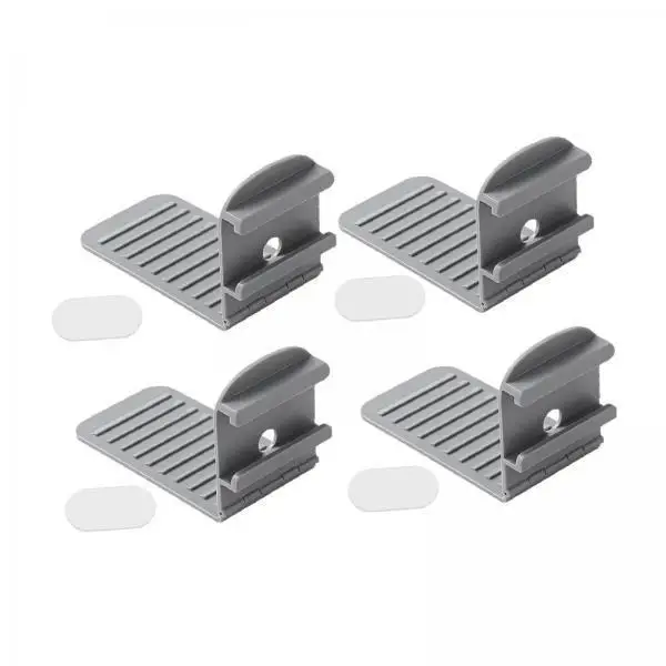 Bed Sheet Clips Easy Installation ABS PP Bed Accessory Keep Sheets Tight for Bedrooms
