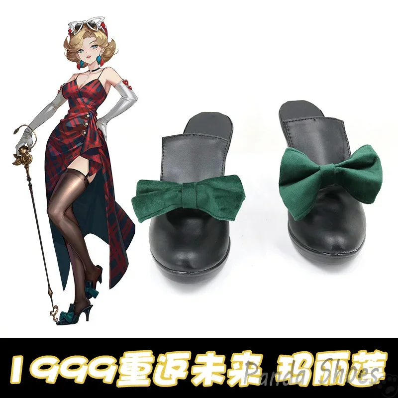 Game Reverse:1999 Marilyn Cosplay Shoes Anime Cos Comic Cosplay Costume Prop Shoes for Con Halloween Party