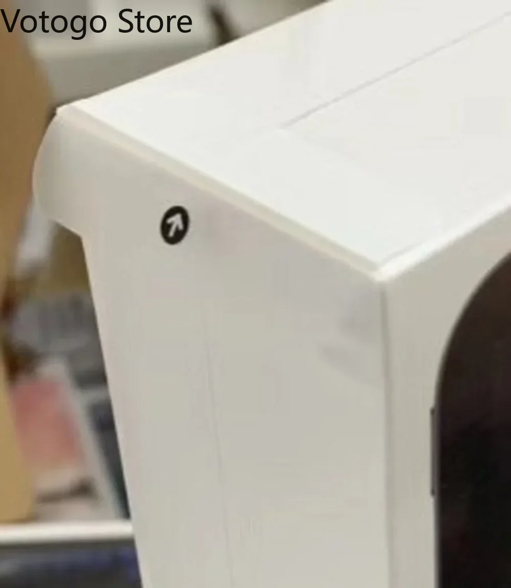 

Наклейка с открывающейся печатью для упаковочной коробки iPad Pro Air 9,7 10,5 11 12,9 16-дюймовый маркер со стрелкой, открытая термоусадочная упаковка