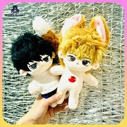 20cm Stuffed Anime Death Note L.Lawliet Yagami Light Cotton Doll Cute Plush Dress-up Toys for Children Adult Birthday Decor Gift